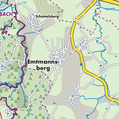 Übersichtsplan Emtmannsberg