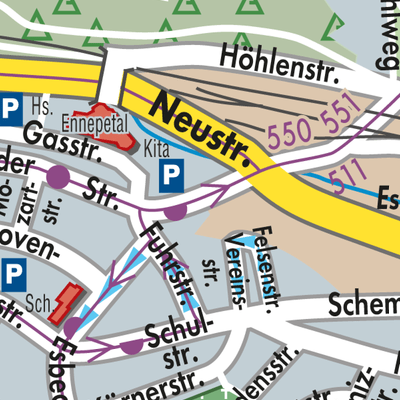 Stadtplan Ennepetal