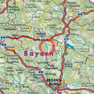 Landkarte Ensdorf