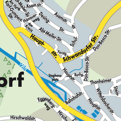 Stadtplan Ensdorf