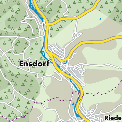 Übersichtsplan Ensdorf