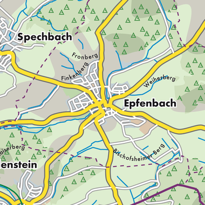 Übersichtsplan Epfenbach