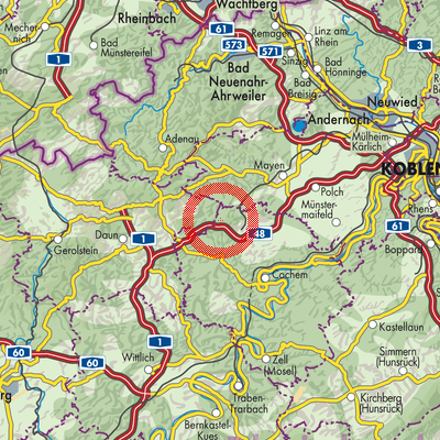 Landkarte Eppenberg