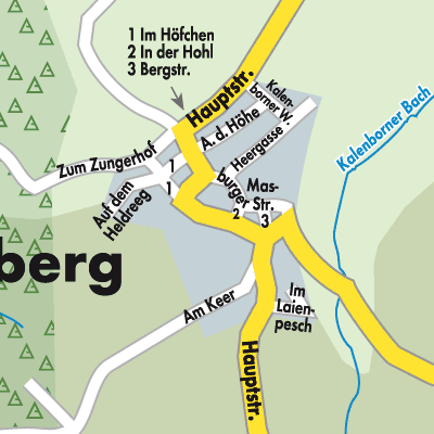 Stadtplan Eppenberg