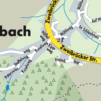 Stadtplan Erdesbach