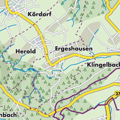 Übersichtsplan Ergeshausen