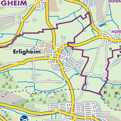 Übersichtsplan Erligheim