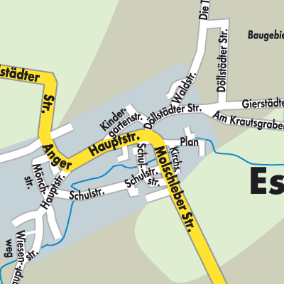 Stadtplan Eschenbergen