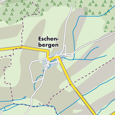 Übersichtsplan Eschenbergen