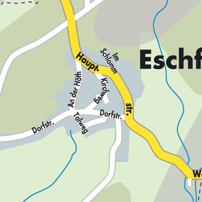 Stadtplan Eschfeld
