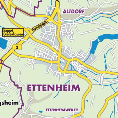 Übersichtsplan Ettenheim