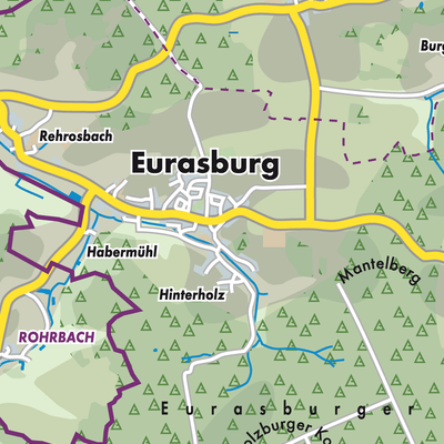 Übersichtsplan Eurasburg