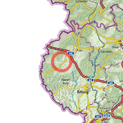 Landkarte Euscheid