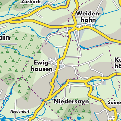 Übersichtsplan Ewighausen