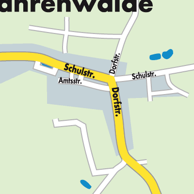 Stadtplan Fahrenwalde