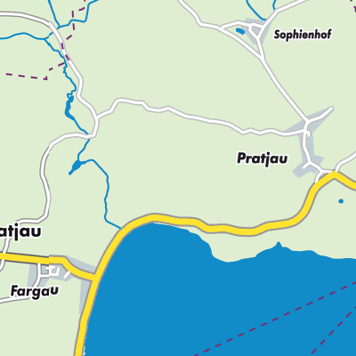 Übersichtsplan Fargau-Pratjau