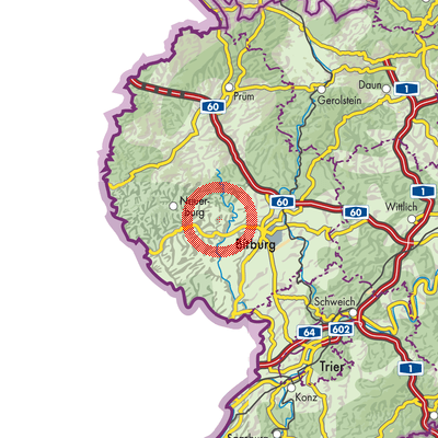 Landkarte Feilsdorf