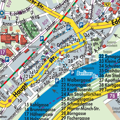 Stadtplan Flörsheim