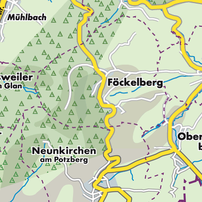 Übersichtsplan Föckelberg