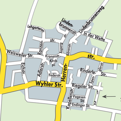 Stadtplan Forchheim