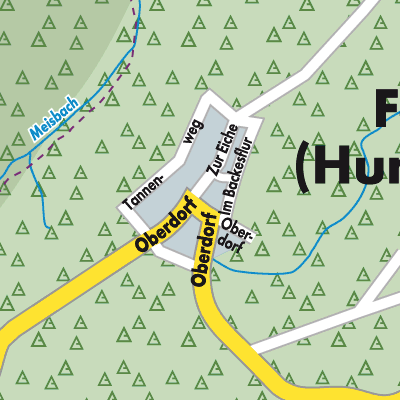 Stadtplan Forst (Hunsrück)