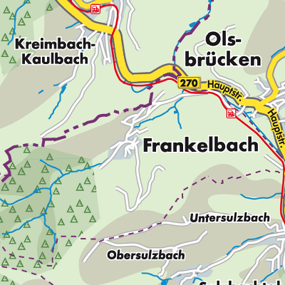 Übersichtsplan Frankelbach