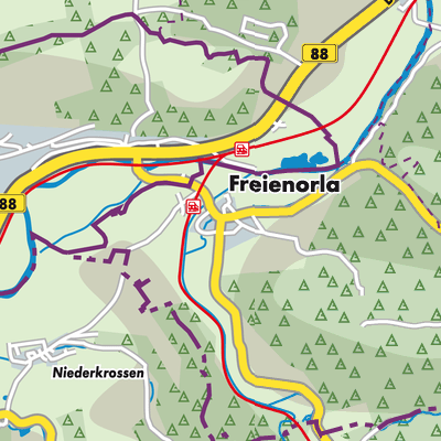 Übersichtsplan Freienorla