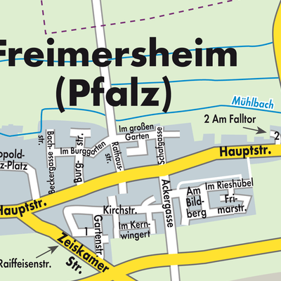 Stadtplan Freimersheim (Pfalz)