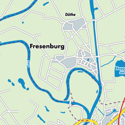 Übersichtsplan Fresenburg