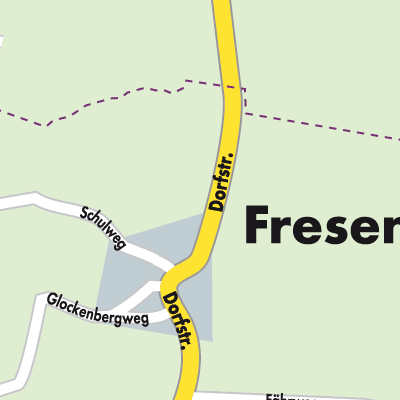 Stadtplan Fresendelf