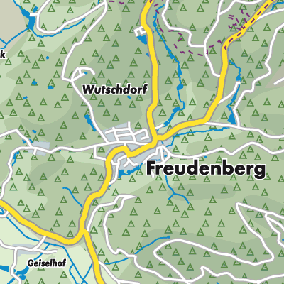 Übersichtsplan Freudenberg