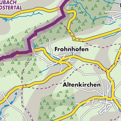 Übersichtsplan Frohnhofen
