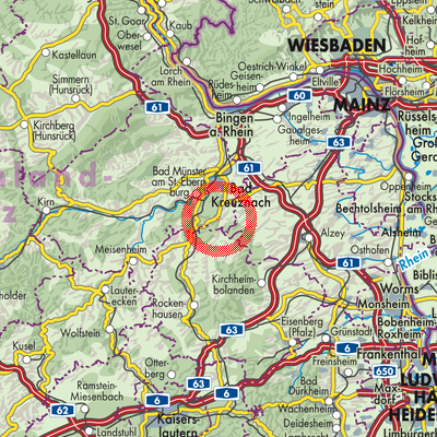 Landkarte Fürfeld