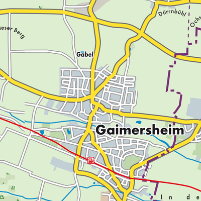 Übersichtsplan Gaimersheim