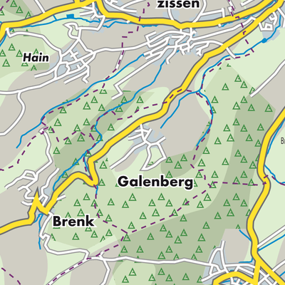 Übersichtsplan Galenberg