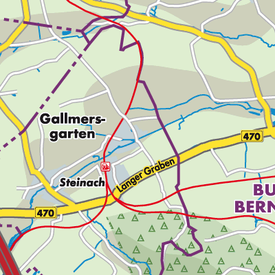Übersichtsplan Gallmersgarten