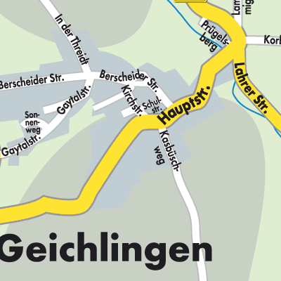 Stadtplan Geichlingen