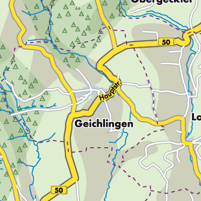 Übersichtsplan Geichlingen