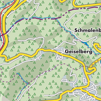 Übersichtsplan Geiselberg
