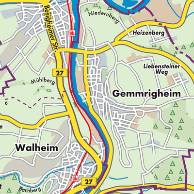 Übersichtsplan Gemmrigheim