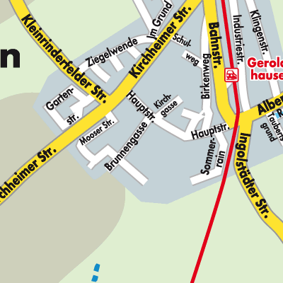 Stadtplan Geroldshausen