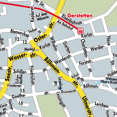 Stadtplan Gerstetten