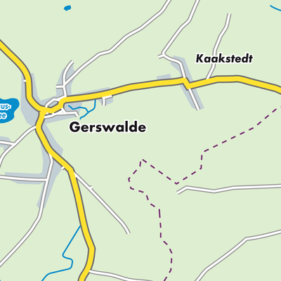 Übersichtsplan Gerswalde