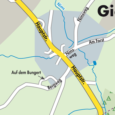 Stadtplan Giesdorf
