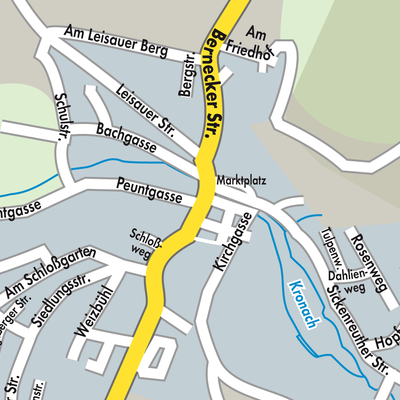 Stadtplan Goldkronach