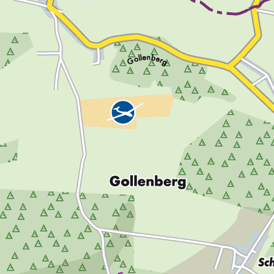 Übersichtsplan Gollenberg