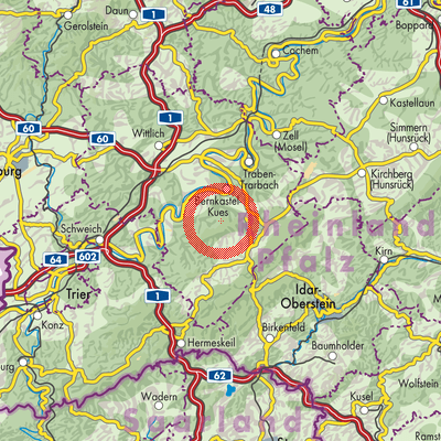 Landkarte Gornhausen