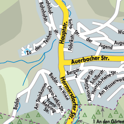 Stadtplan Gornsdorf