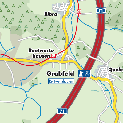 Übersichtsplan Grabfeld