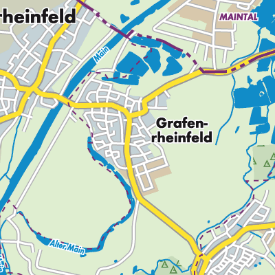 Übersichtsplan Grafenrheinfeld